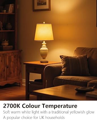 Vanke E14 Dimmable Bulb, 4.2W40W, Warm White 2700K, 420LM, Pack of 3 | SES Dimmable LED Light Bulb, Small Screw Candle Lightbulbs, No flickering [Energy Class F]