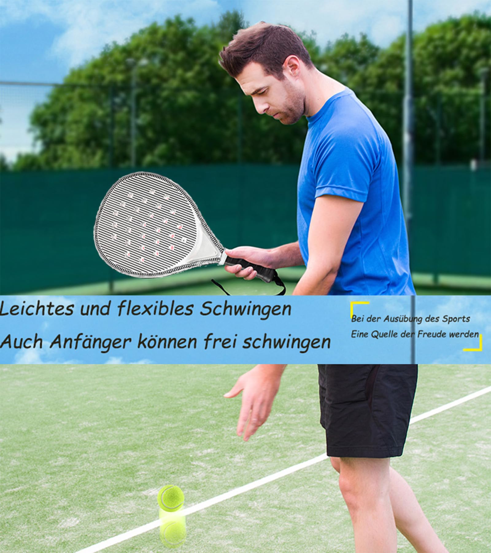 Set padel professionale per principianti3