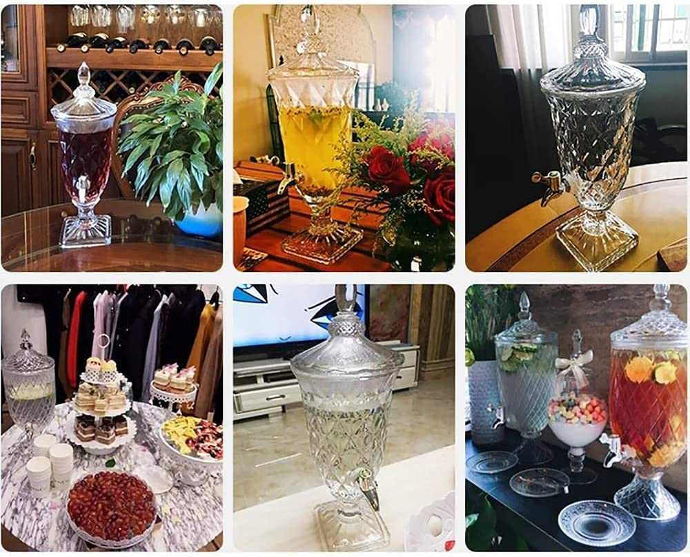 Bierzapfanlage, Getränkezapfanlage Für Bierfässer Mit Leichtgängigem Zapfhahn, Transparent, Für Eiskaffee, Tee, Limonade