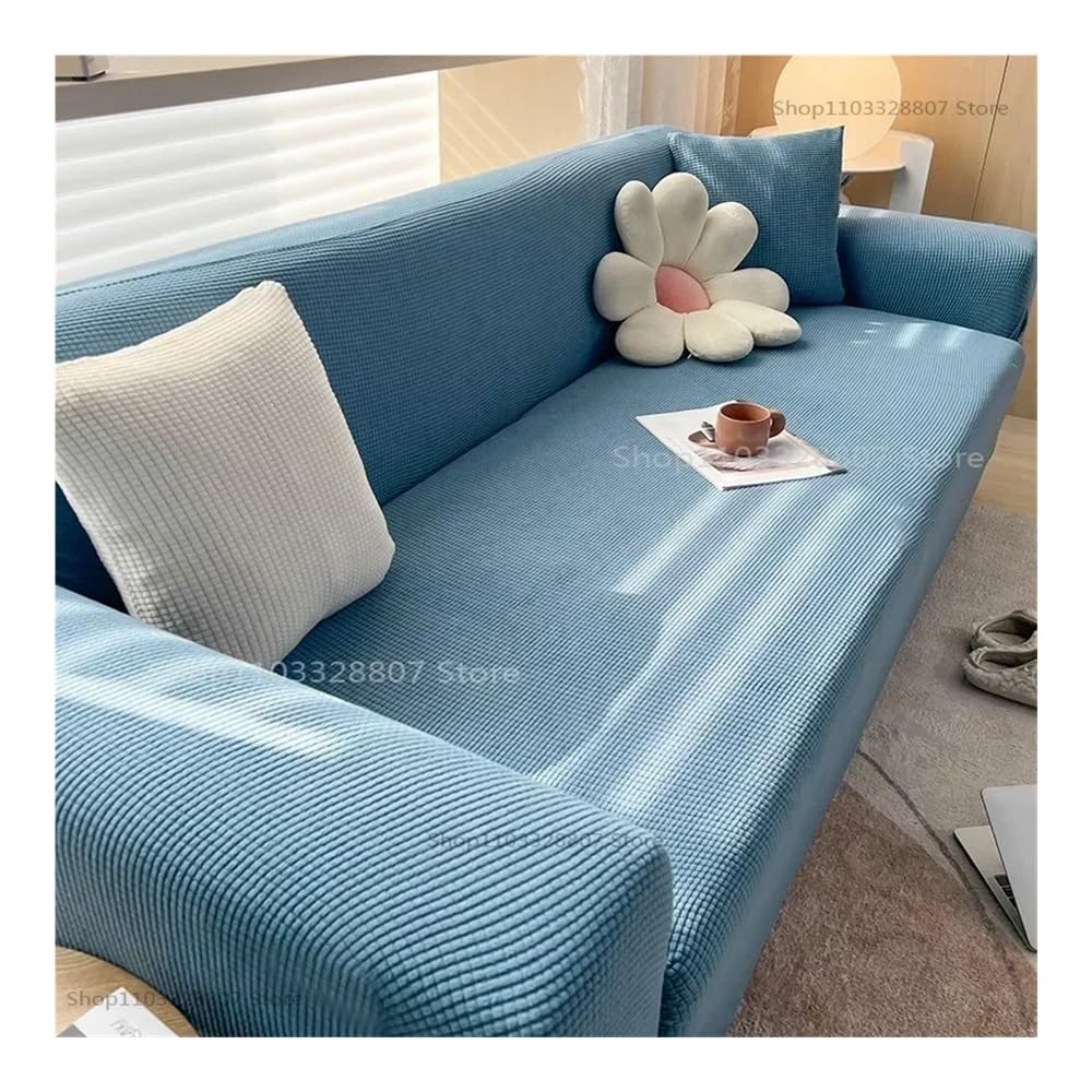 Housse de canapé imperméable douce et accueillante pour grand canapé d'angle en forme L