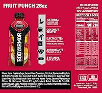 Vista 74 de BODYARMOR Paquete variado de bebidas deportivas, hidratación de agua de coco, sabores naturales con vitaminas, electrolitos llenos de potasio