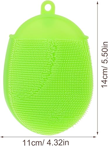 Miniatura 5 de FOMIYES Limpiador de mano para baño, guantes de spa, cepillo para el cuerpo, depuradores de silicona, depurador corporal de spa, guante de ducha de