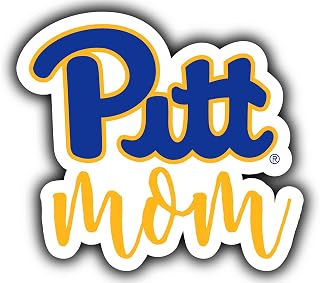 Pittsburgh Panthers Proud Mom 4-Inch Die Cut Decal Officially Licensed Collegiate Product