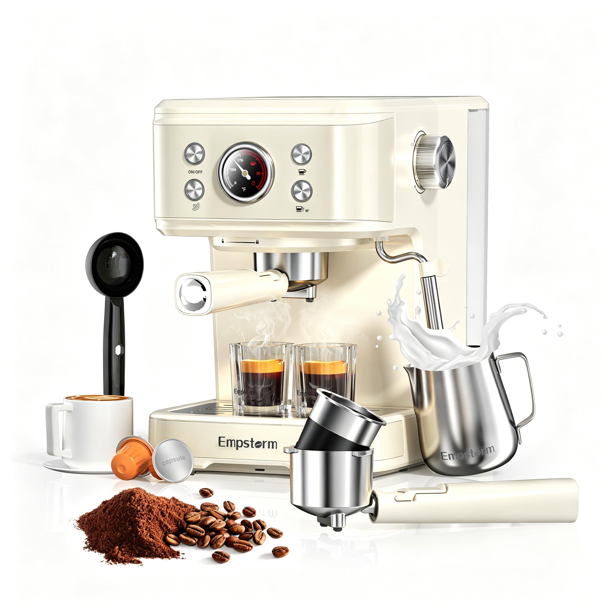 Empstorm Espresso Machine 20 Bar