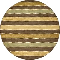 Vista 15 de Unique Loom Fars Collection - Alfombra de área - Monterey (2' 2" x 3' 1" Rectángulo, Marrón/Crema)