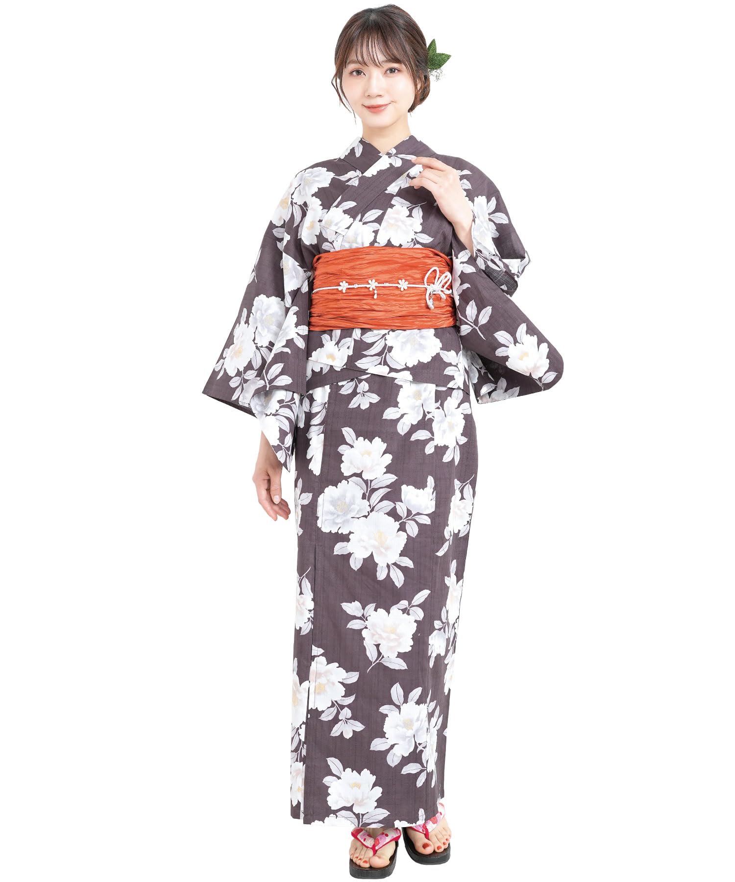 Amazon | [ニシキ] TIW001-ML 浴衣 2WAY 3点セット ワンピース