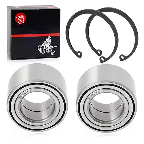 Miniatura 5 de 2 rodamientos de rueda resistentes + CIRCLIP compatibles con Arctic Cat ATV 250 300 350 366 400 425 450 500 650 700 1000 2005-2017 1402-027 1402-809