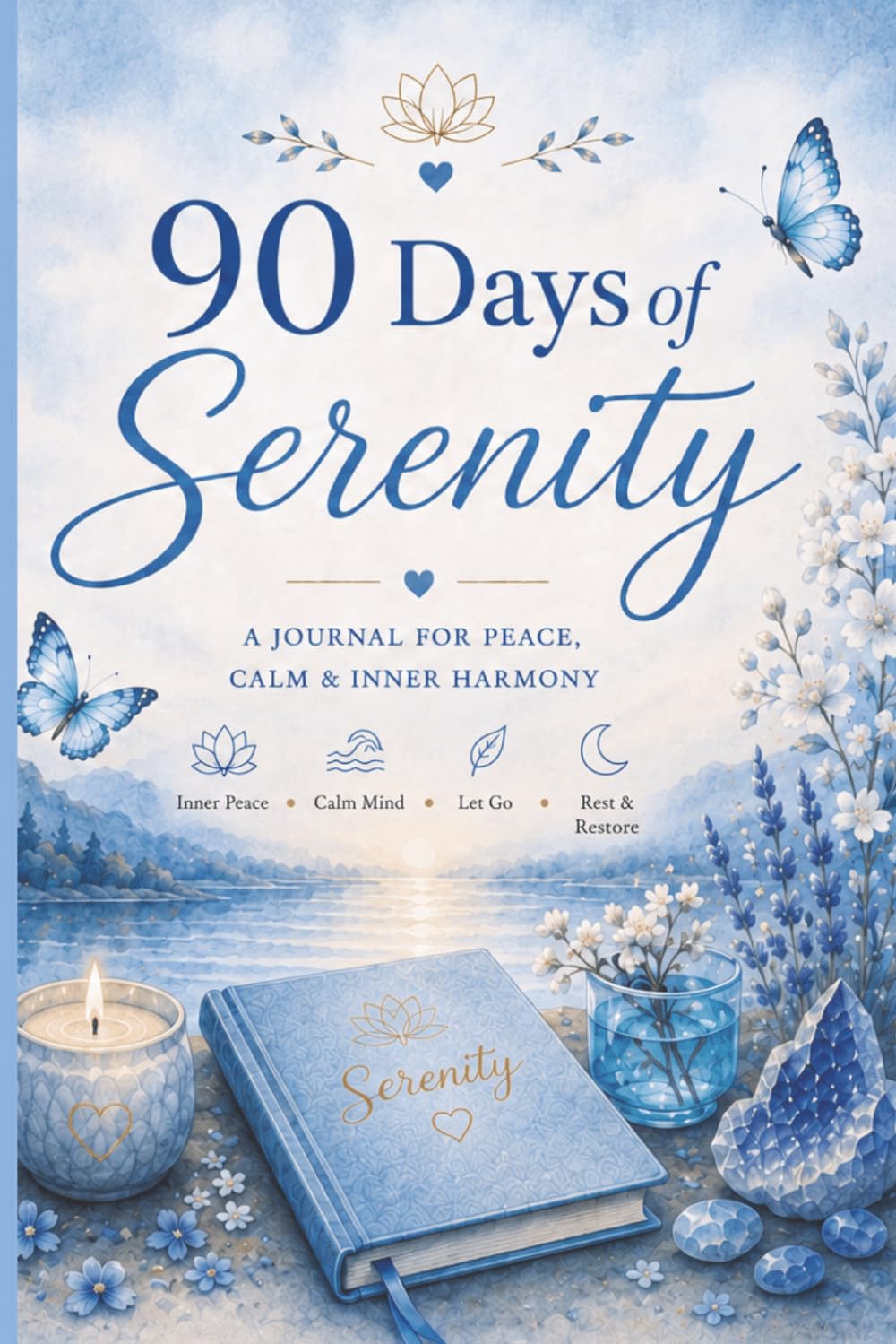 90 Days of Serenity: A Journal for Peace, Calm and Inner Harmony