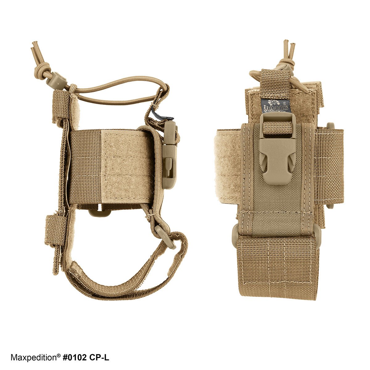 Maxpedition Hard-Use Gear 9006392-SSI Maxpedition CP-L Large Radio/Satellite/GPS Holder Black - multi, N/A - Image 2