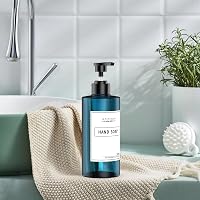 Anhow 4 db Fali Szappanadagoló 500ml Sampon Kondicionáló Diszpenzerre Kék 4