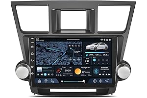 Android Car Radio for Toyota Highlander 2008-2013 with 8 Core 5G WiFi GPS Navigation