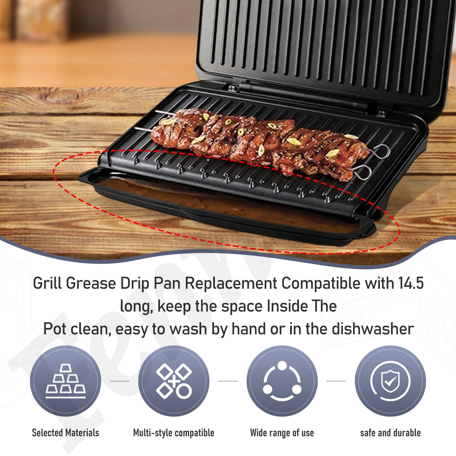 Foreman Indoor Outdoor Grill George Foreman Grill Drip Tray George