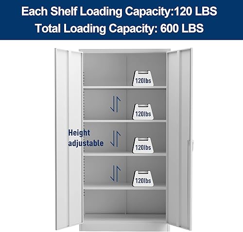 Miniatura 5 de Archivadores para oficina en casa, archivadores, archivadores, gabinetes de almacenamiento de metal, gabinetes de metal de gran capacidad con 4