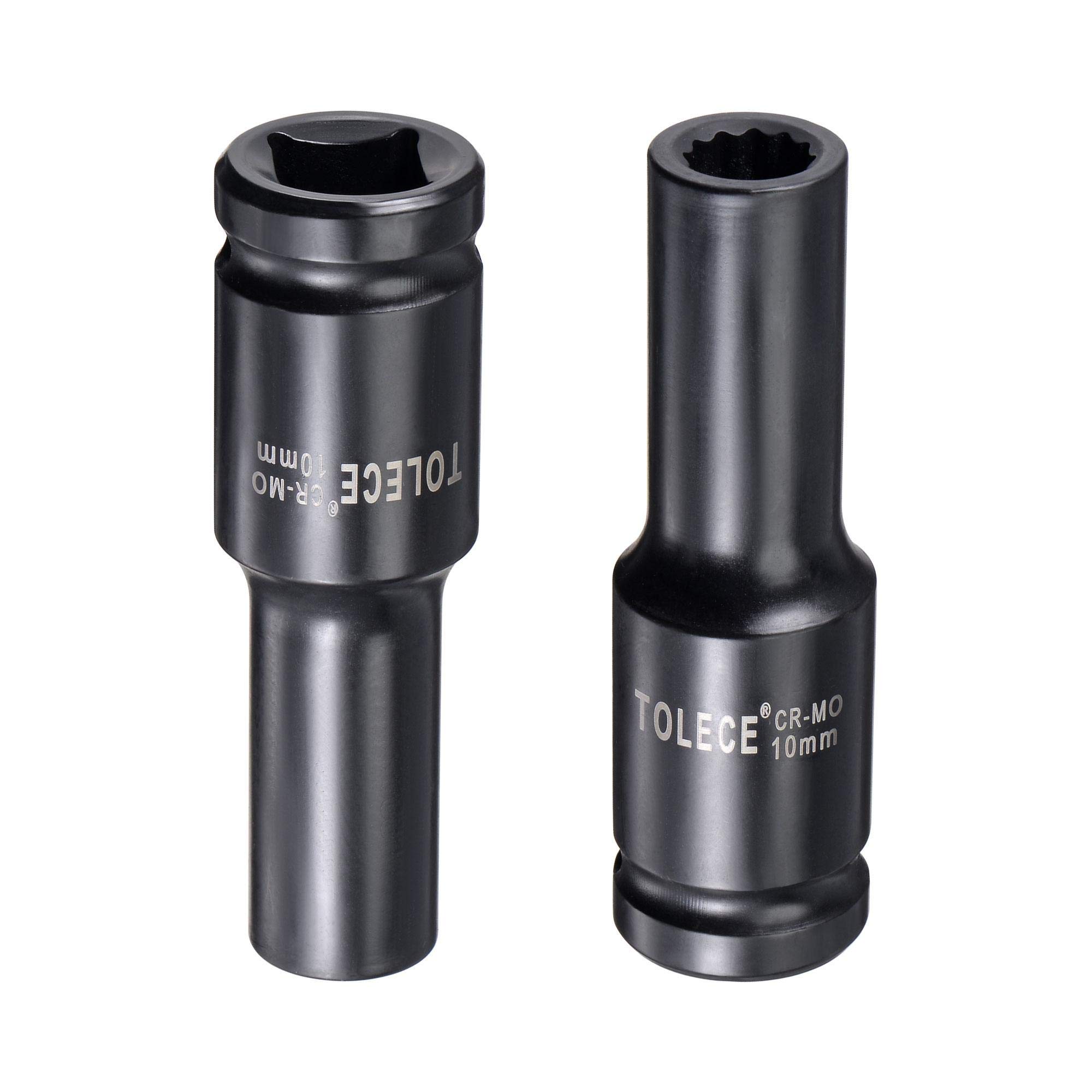 1/2" Antrieb Steckschlüssel 16 Mm | 12-kant, CR-MO Stahl | 78 Mm Länge, Mit Stiftloch