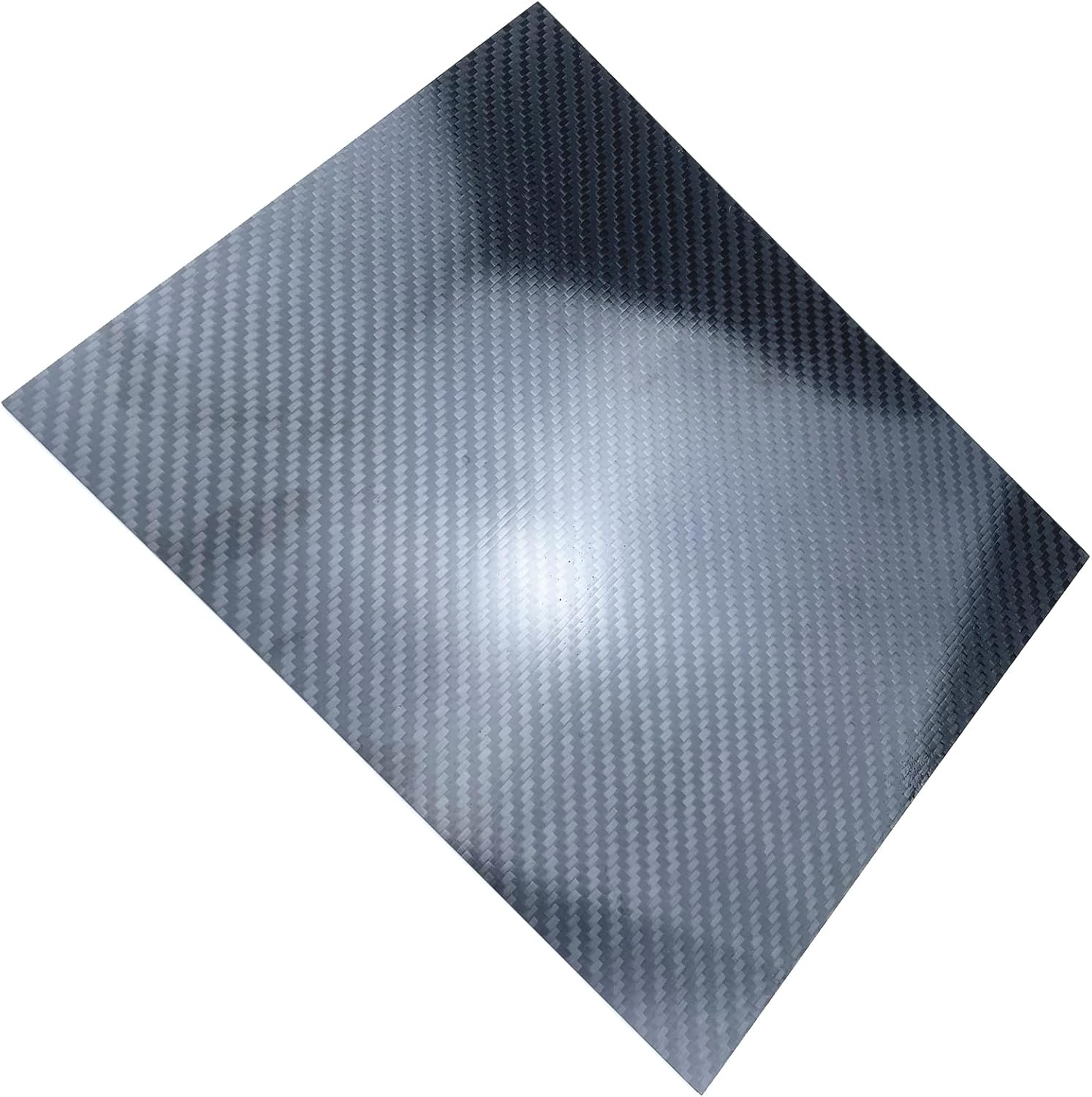 Professional 200x250mm Carbon Fibers Panel Glossy Finish 3K Twill Weave for Machinery Helicopter Components Glossy Finish Carbon Fiber Panel