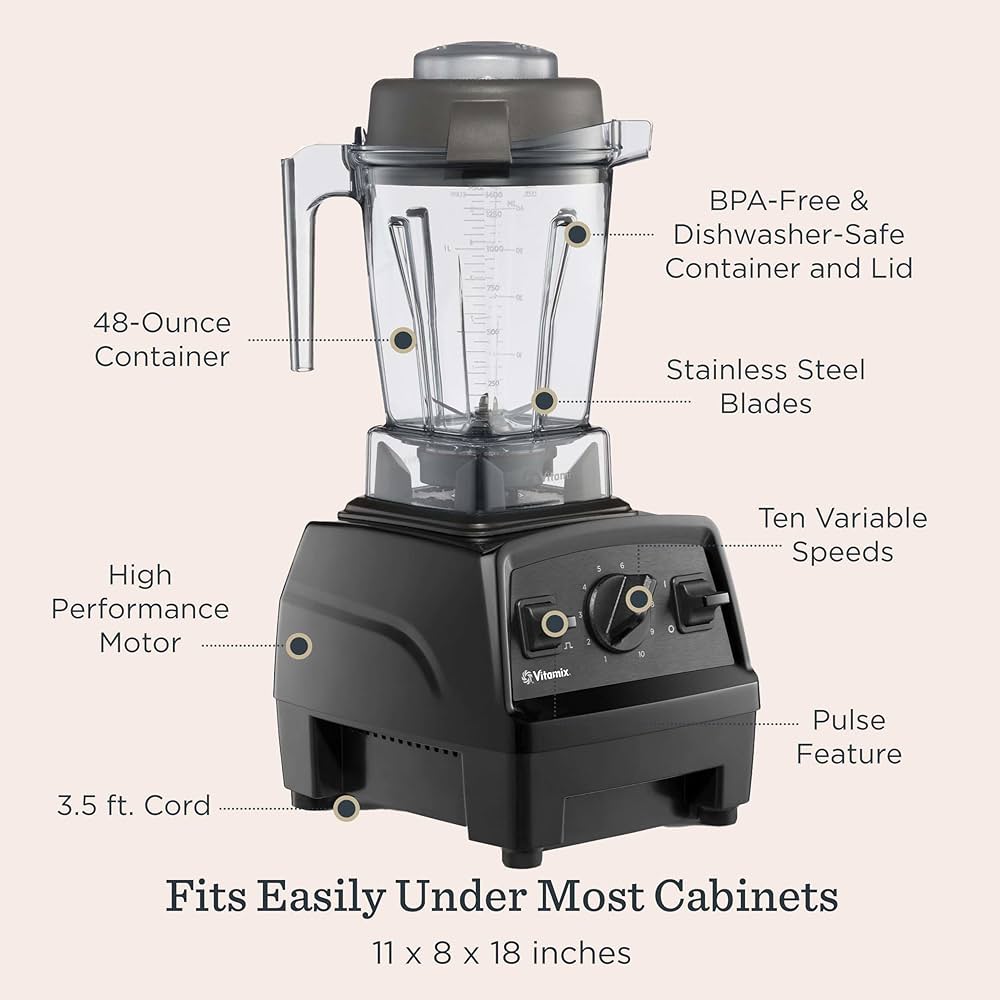 Vitamix E310 Explorian Blender, Professional-Grade, 48 oz