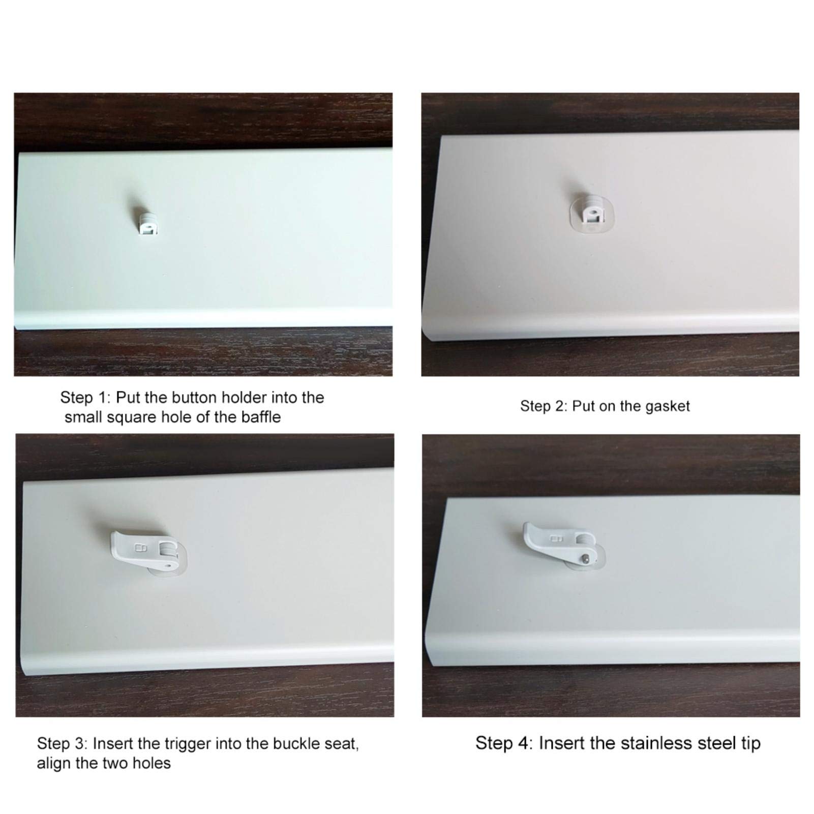 Leisuretime Panel Adaptador de Ventana de acondicionador de Aire portátil, Kit de Deslizamiento de Ventana Placa de Longitud Ajustable para Manguera de Escape