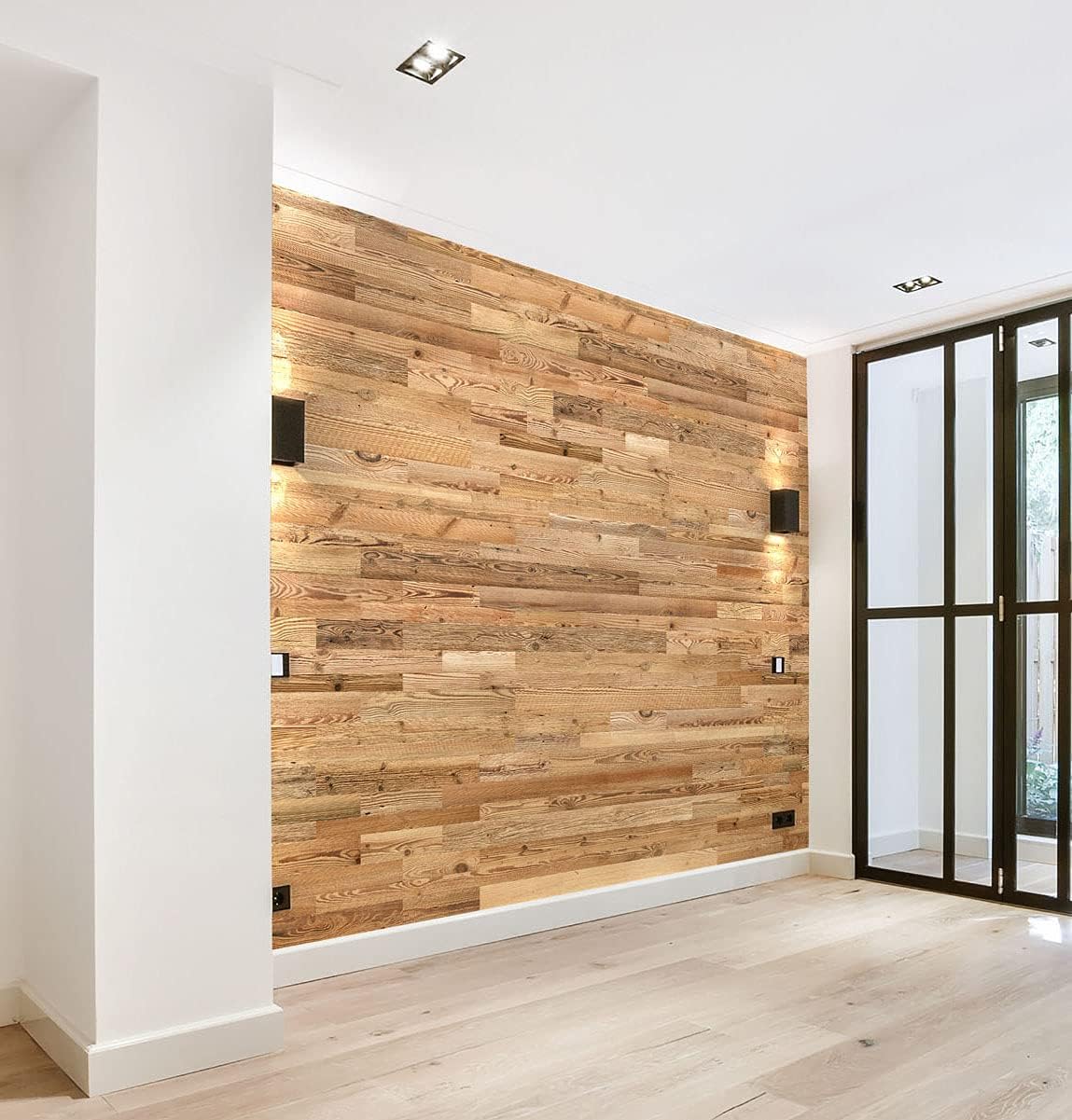 Elegantes Wandverkleidung Holz Selbstklebend Ebenbild