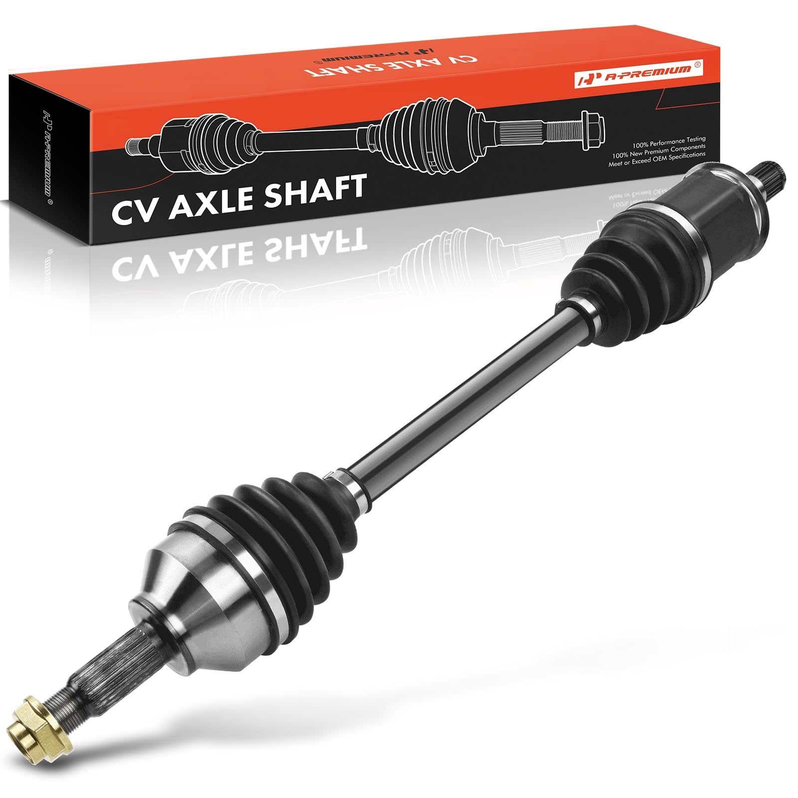 A-Premium CV Axle Shaft Assembly Compatible with Mini Cooper Countryman 2011-2016, Cooper Paceman 2013-2016, L4 1.6L Naturally Aspirated, Automatic Transmission, Front Left Driver Side