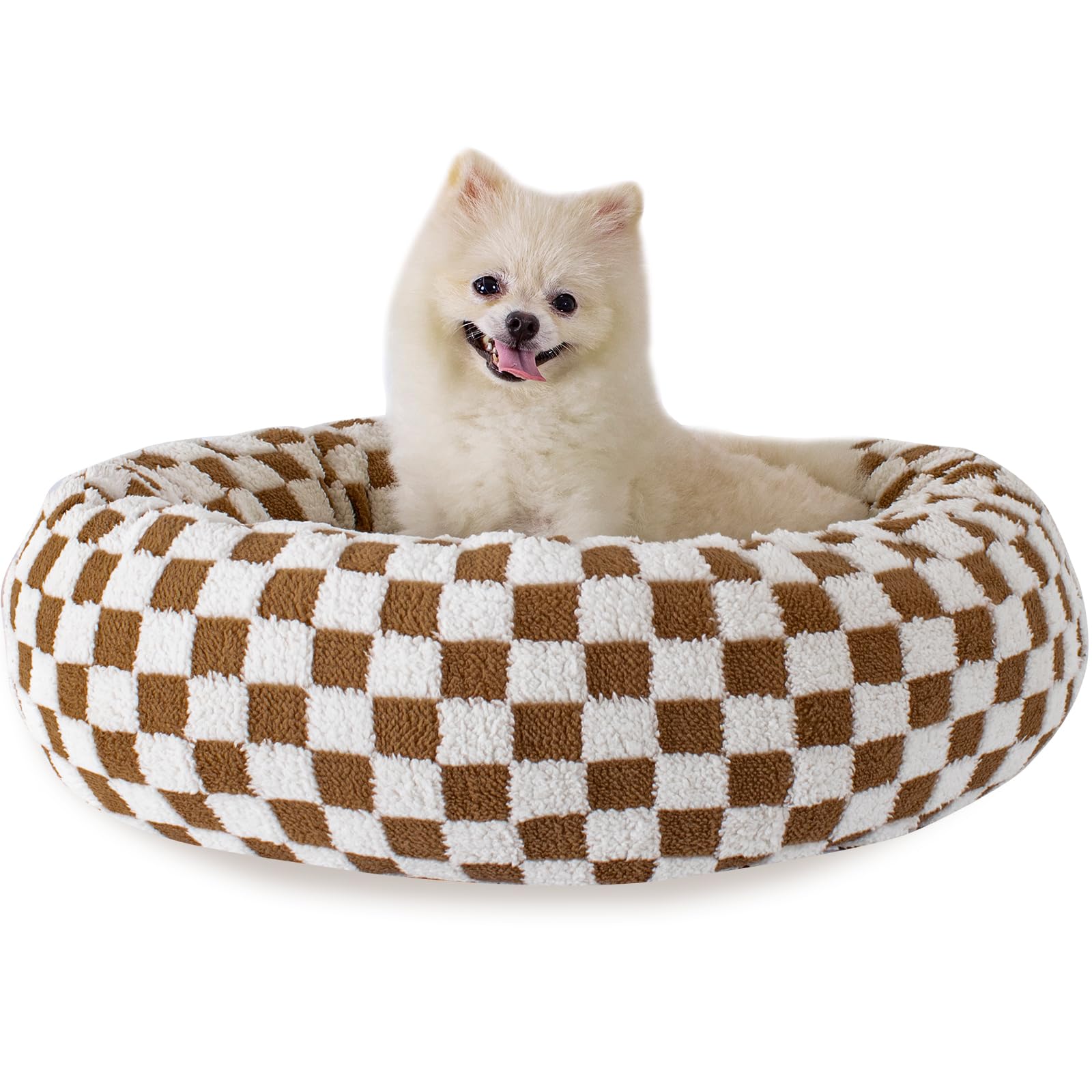 Lit apaisant pour chat confortable de petite taille, fini premium