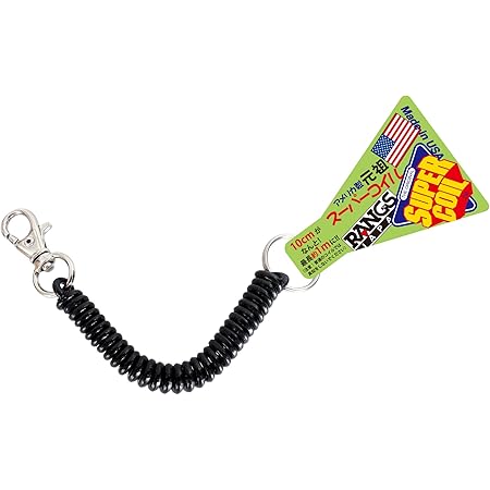 Amazon ラングスジャパン Rangs スーパーコイル クリップオンキーコイル ブラック おもちゃ おもちゃ