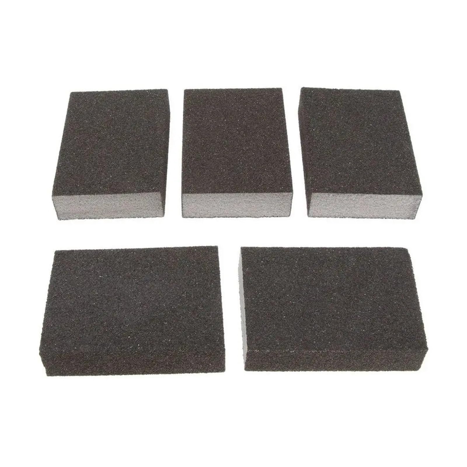 5 PCS Schleifschwammblock for Metall, Kunststoff, Holz, Farbe, grob bis extra fein(60)