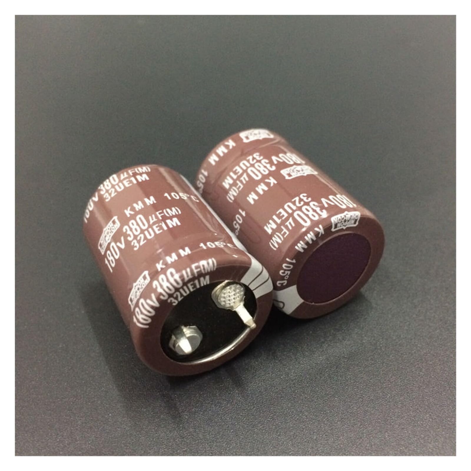 Condensateur 180V 380uF alu pour alimentation PC et réparation de carte électronique de 22x30mm