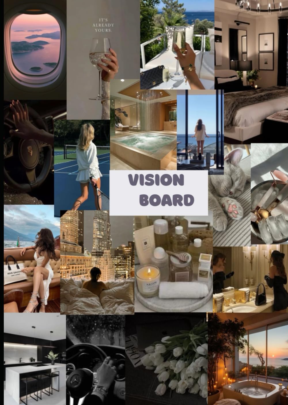 Vision Board Photo Magazine / Clip Art Book