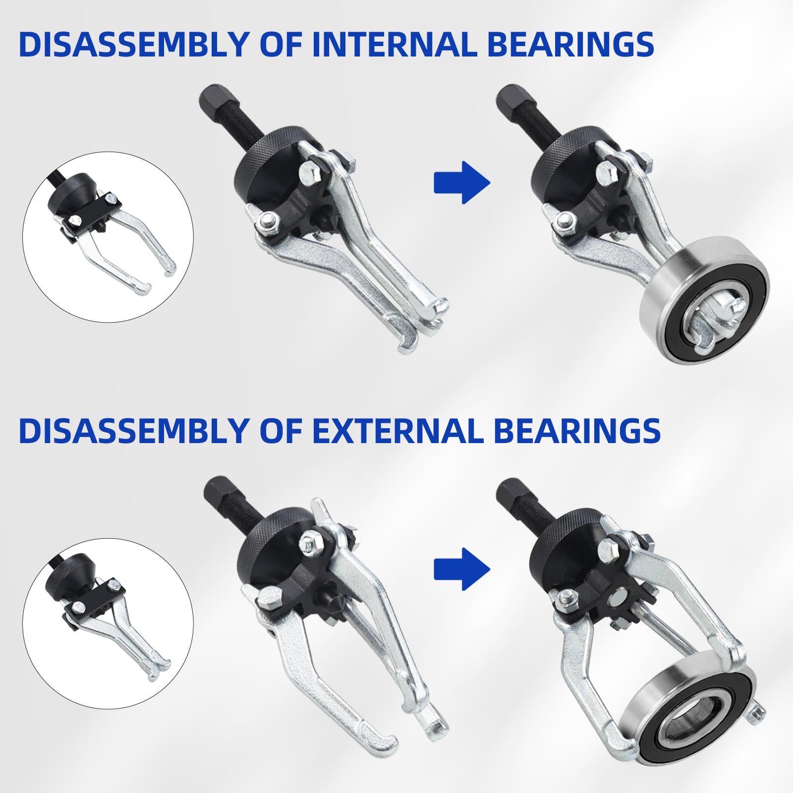Outil Pro Arrache Roulement à Utiliser Avec Le Marteau à Glissière Cyclus