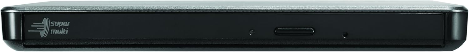 LG Electronics GP60NS50 USB 3.0 Compatible, Super-Multi Ultra Slim Portable DVD+/-RW External Drive for PC Windows, Linux, Mac OS, Surface Pro 3&4, with M-DISC Support, Silver