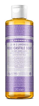 Dr. Bronners Organic Liquid Soap Lavender 240 ml