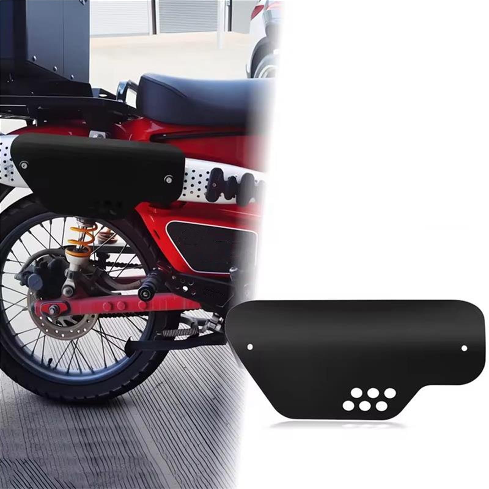 Protection Thermique D'échappement pour Moto - Accessoires Moto