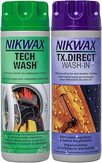 Nikwax Hardshell Cleaning and Waterproofing Duo-Pack
