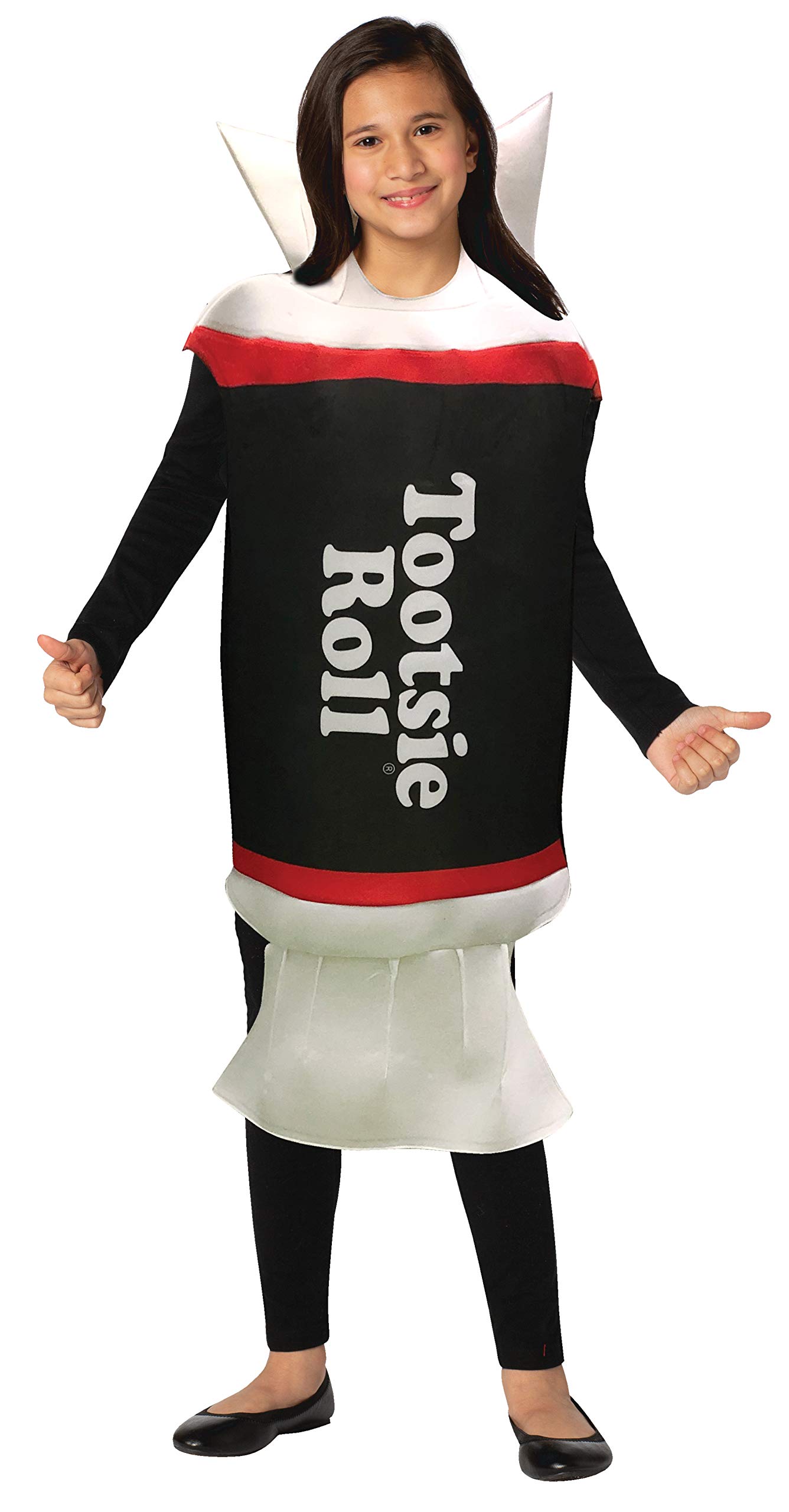 Tootsie Roll Halloween Costume For Kids, Size 7-10, Brown Tunic With Printed Design - View #6