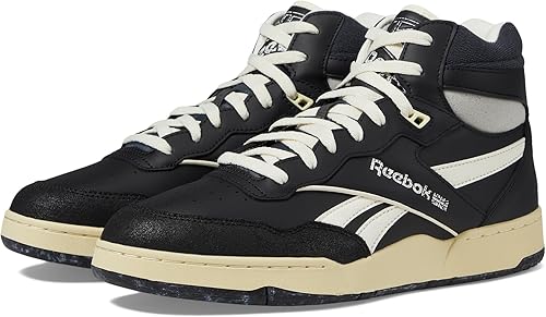 Reebok Baskets Bb 4000 II Mid unisexes pour adulte, Noir/Gris 6/Craie, 5.5 Women