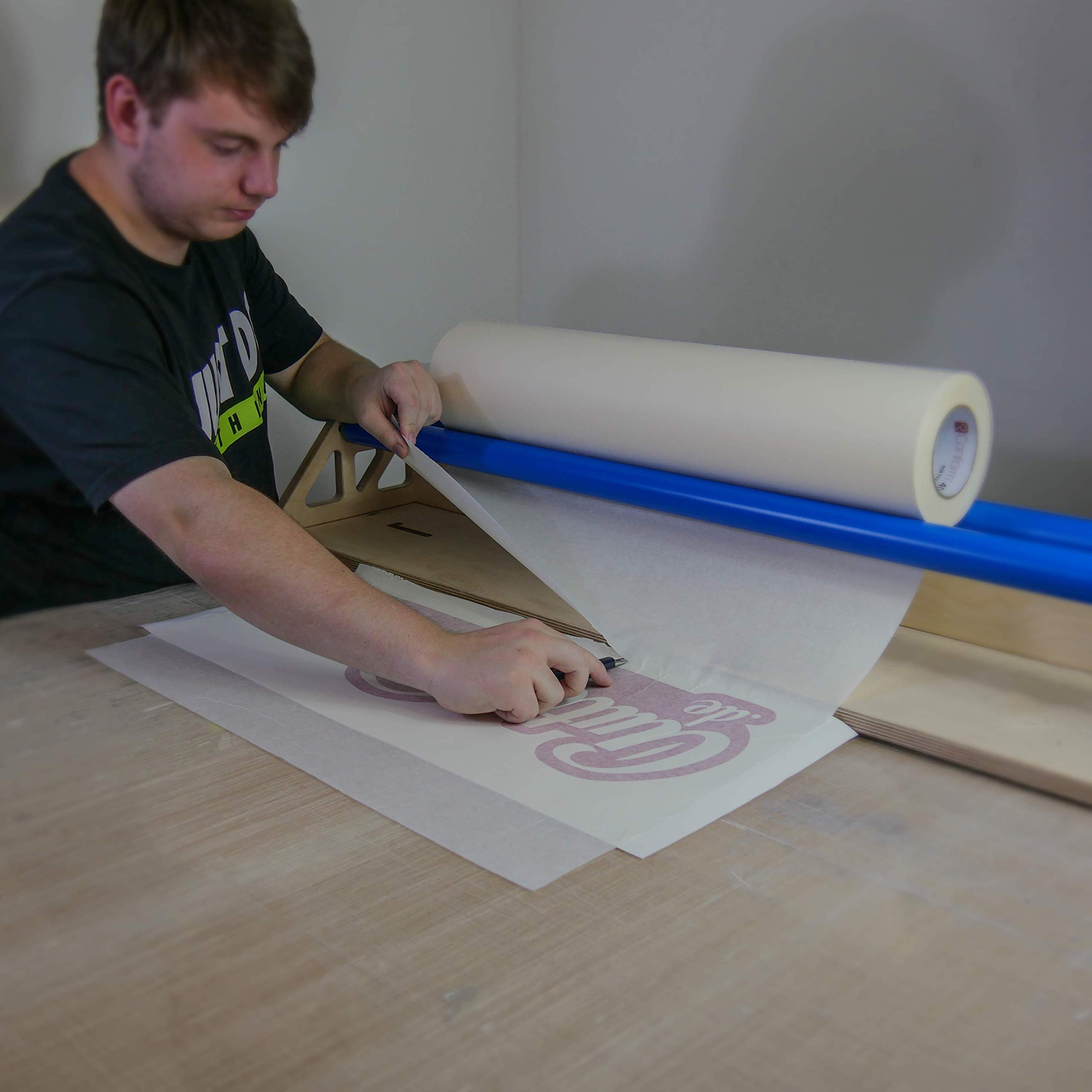 auto-Dress.de - Papel de transferencia para láminas plott (100 m, 120 cm)
