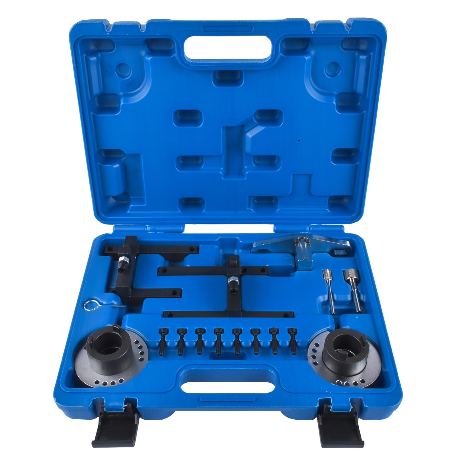 Bisenya Kit Messa in Fase del Motore bloccaggio, Strumenti per allineamento Albero a camme Compatibile con FO-rd Fie-Sta 1.0 ECOBOOST SCTi