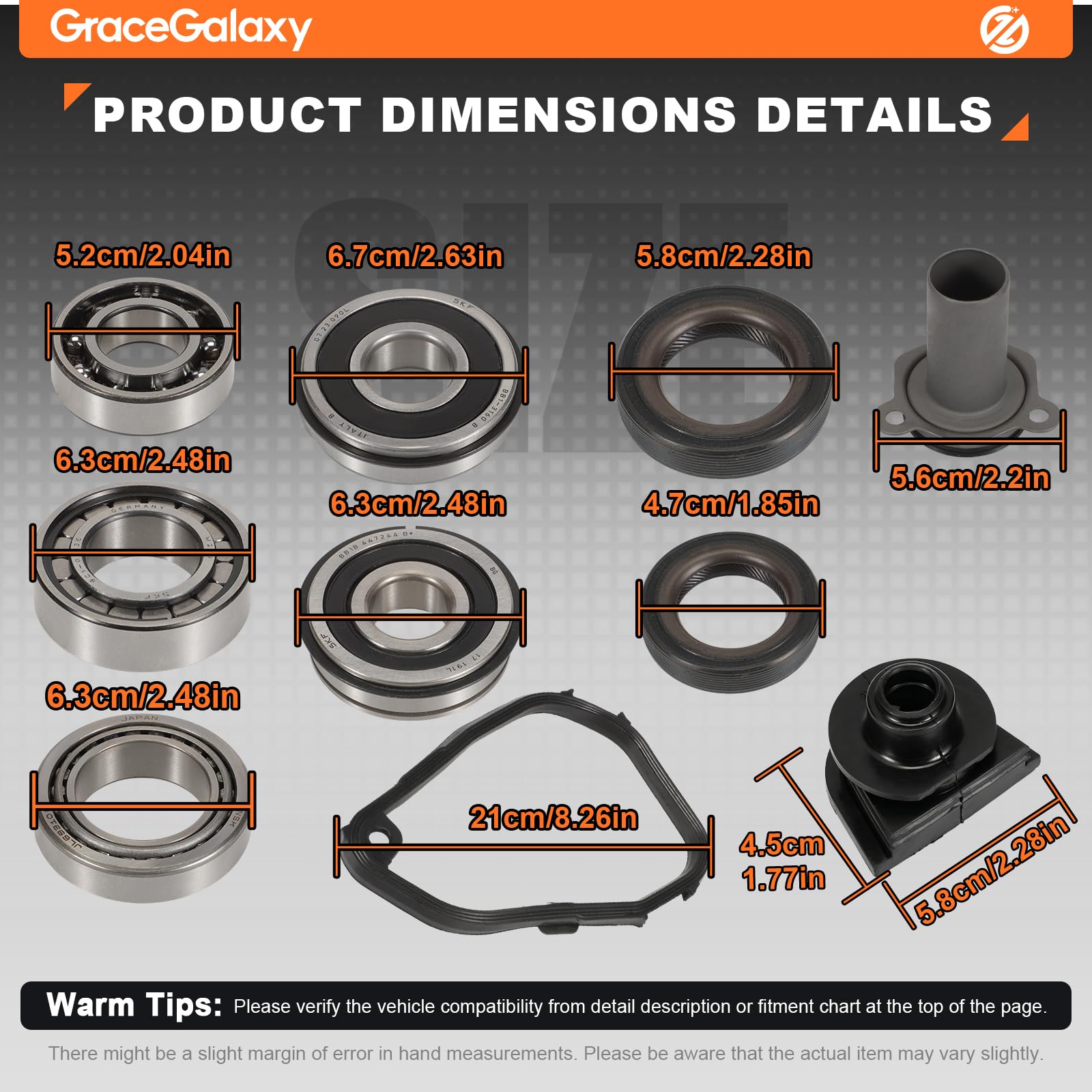 Kit de reparación de engranajes MA5 compatible con motor 229945 2299.45 1L4 HDi, 1,4 L, 1,6 L