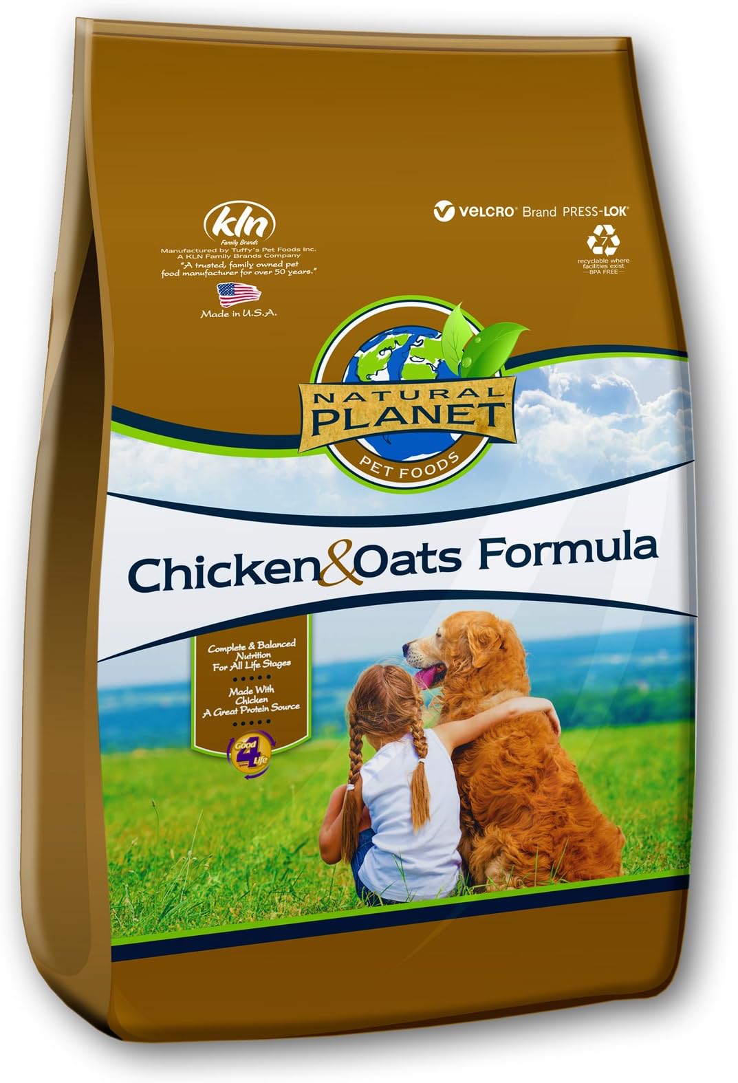 Natural Planet Organic Chicken and Oats Formula