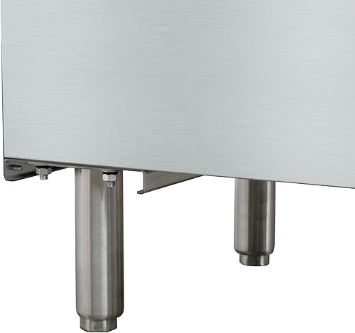 Miniatura 10 de KoolMore Freidora comercial de propano líquido de pie de 75 libras con 150,000 BTU en acero inoxidable, certificación ETL (KM-FDF75-LP)