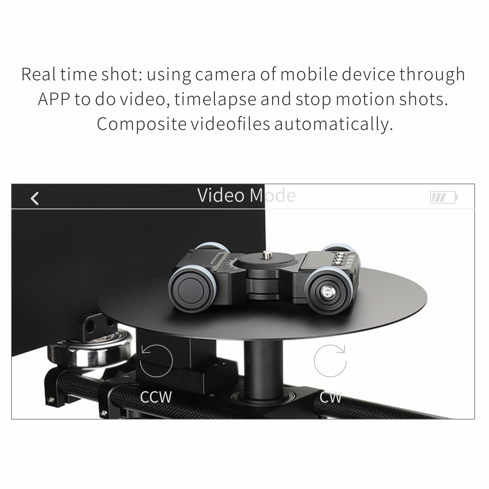 KONOVA Plataforma giratoria motorizada de 360 Grados para fotografía de Producto de 360 Grados