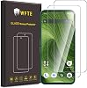 WFTE 2-Pack for Fairphone 6 Screen Protector,9H Hardness,Anti-Scratch,Anti-Fingerprint,Bubble-Free,HD Clear,Dust-Free Premium Protective Tempered Glass Film for Fairphone 6,Case Friendly