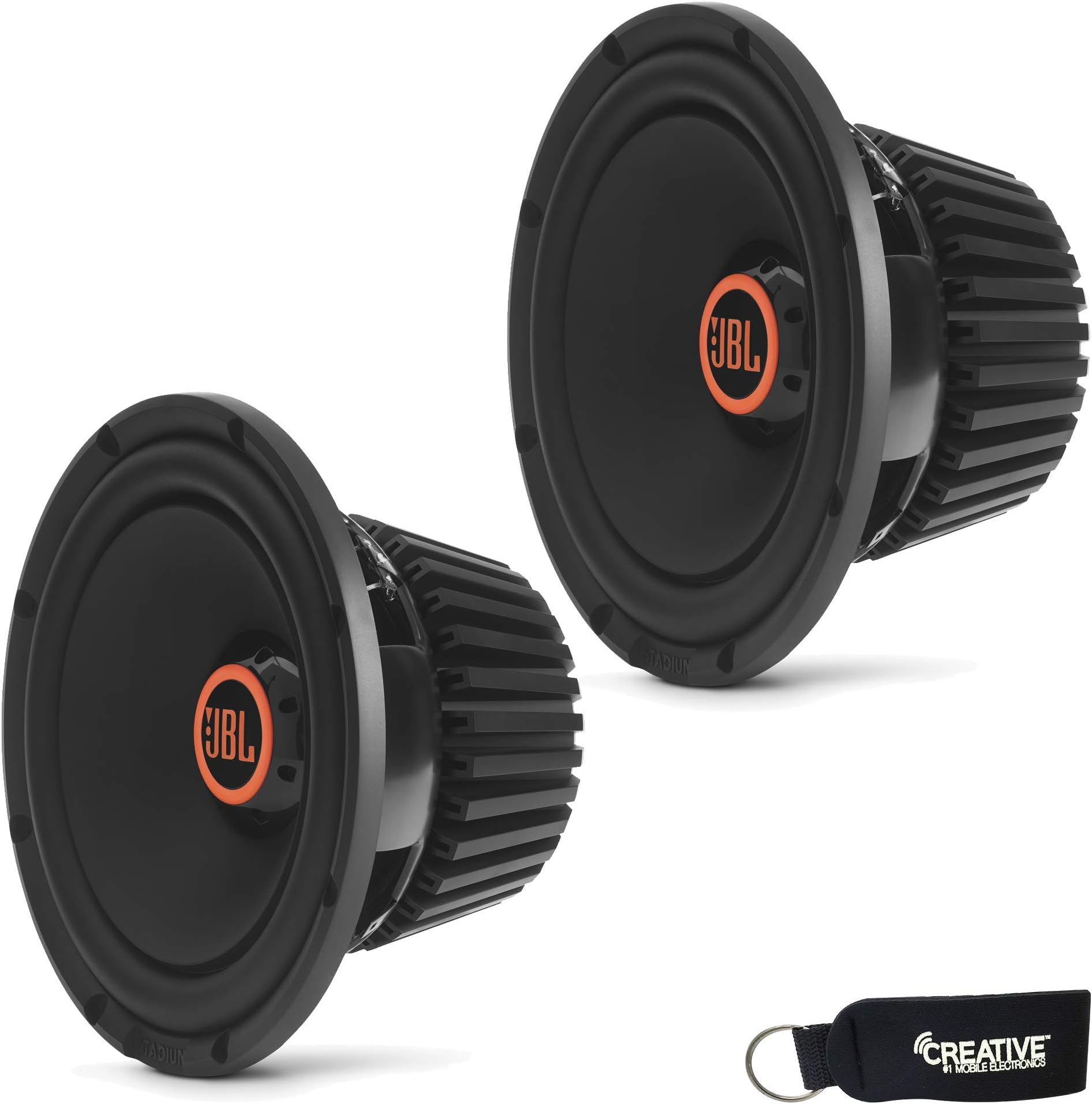 JBL Two STADIUM 1224 Stadium Series 12 Inch Subwoofers with SSi Selectable Impedance