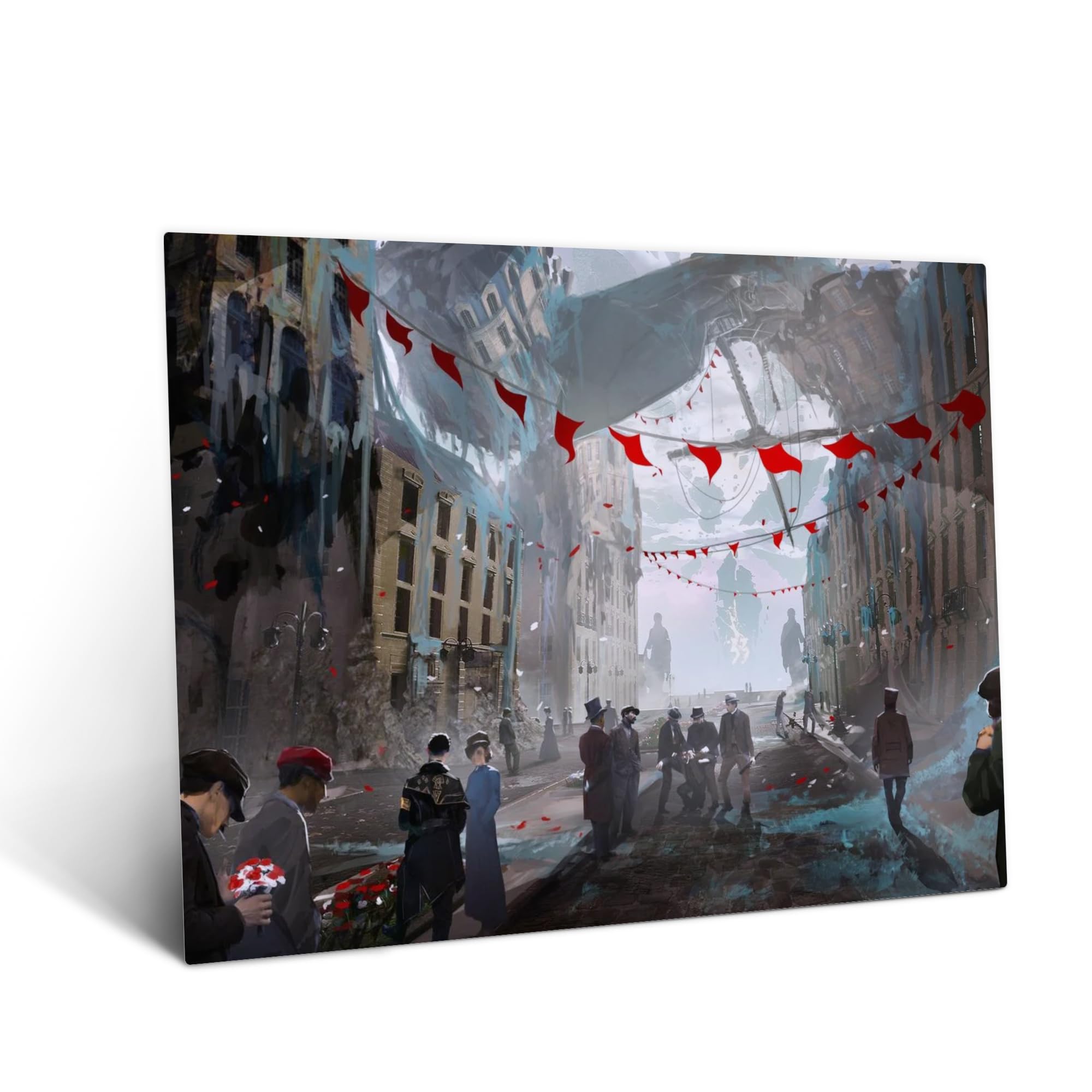 Displate Officiel Clair Obscur: Expedition 33 Poster - Lumiere Gommage - Métallique Fixation Magnétique Licence Officielle Image Affiche de Haute Qualité 45 cm x 32 cm