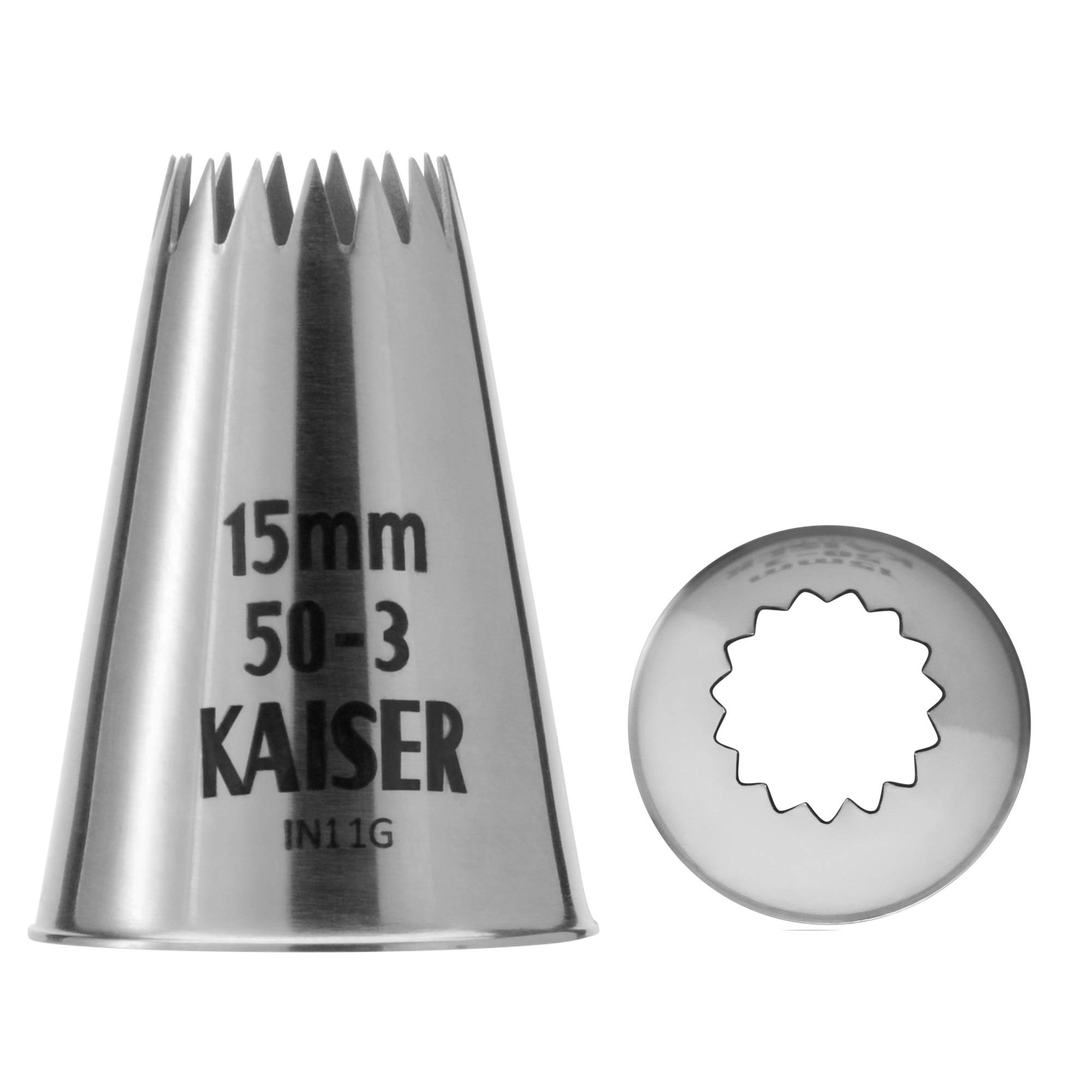 ORIGINAL KAISER Icing bag set 'Perfect' 7 pcs., Stainless Steel, White/Silver materials, Dishwasher safe - Image 8