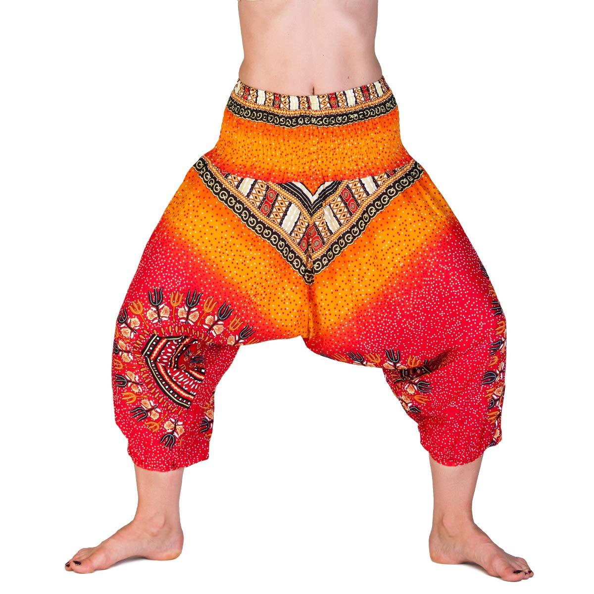 PANASIAM Aladin Pants 3/4, Maoi_Orange, M