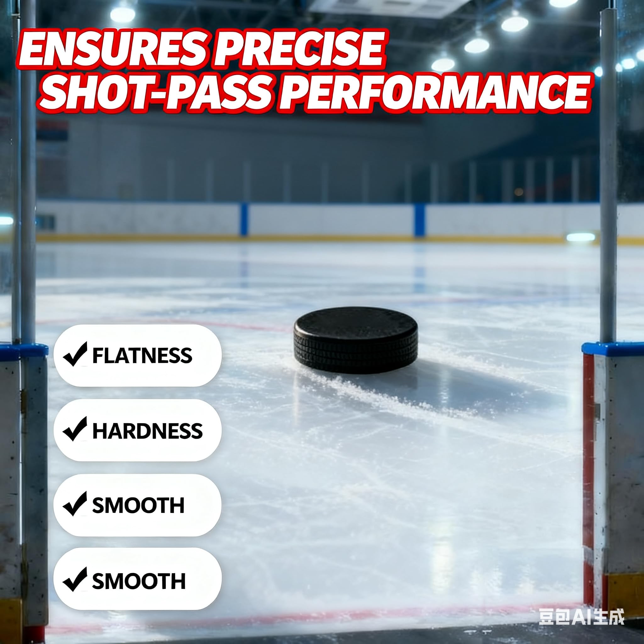 AceFox Lot de 18 palets de hockey sur glace réglementés par la LNH – 170,1 g, 7,6 cm de diamètre x 2,5 cm d'épaisseur – Lot de 18 palets d'entraînement pour entraînement et jeux