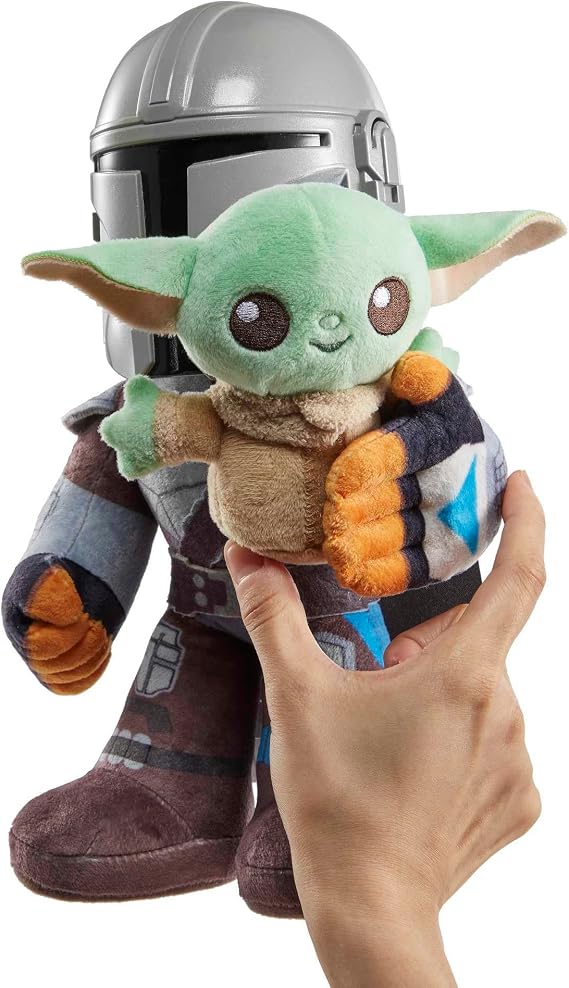 Star Wars Mandalorian Sesli Pelüş Figür, 3 yaş ve üzeri, HPC19