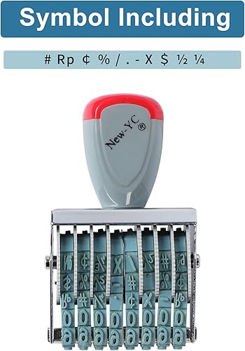 Miniatura 5 de uxcell Sellos de rodillos con números de 8 dígitos, sello de numeración de números de 0 a 9 números personalizados, sello de rueda rodante,