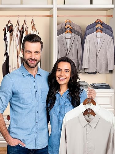 Miniatura 6 de HOUSE DAY Organizadores y almacenamiento de armario, artículos esenciales para la habitación del dormitorio universitario, paquete de 60 ganchos